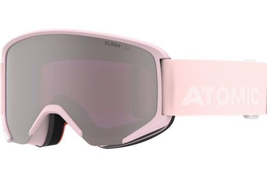 ATOMIC SAVOR W/SILVER FLASH C2 goggles - rose