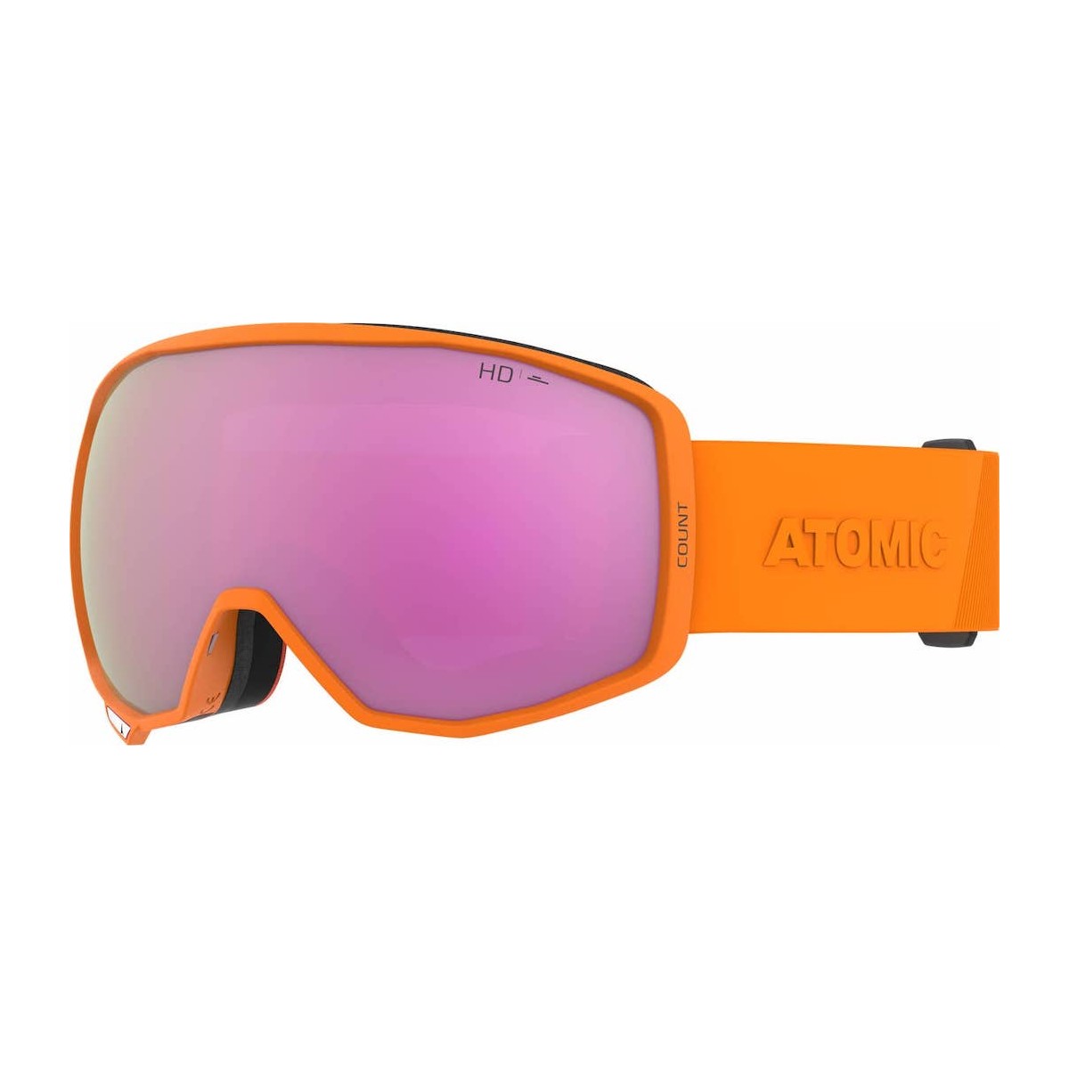 ATOMIC COUNT HD W/PINK COPPER HD C2-3 goggles - orange