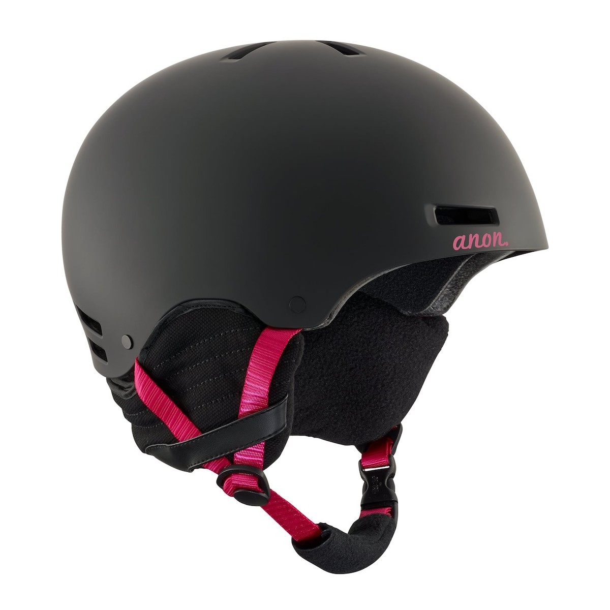 ANON WOMEN'S GRETA snow helmet - black/cherry