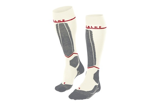 FALKE SK4 WOMEN socks - white/grey