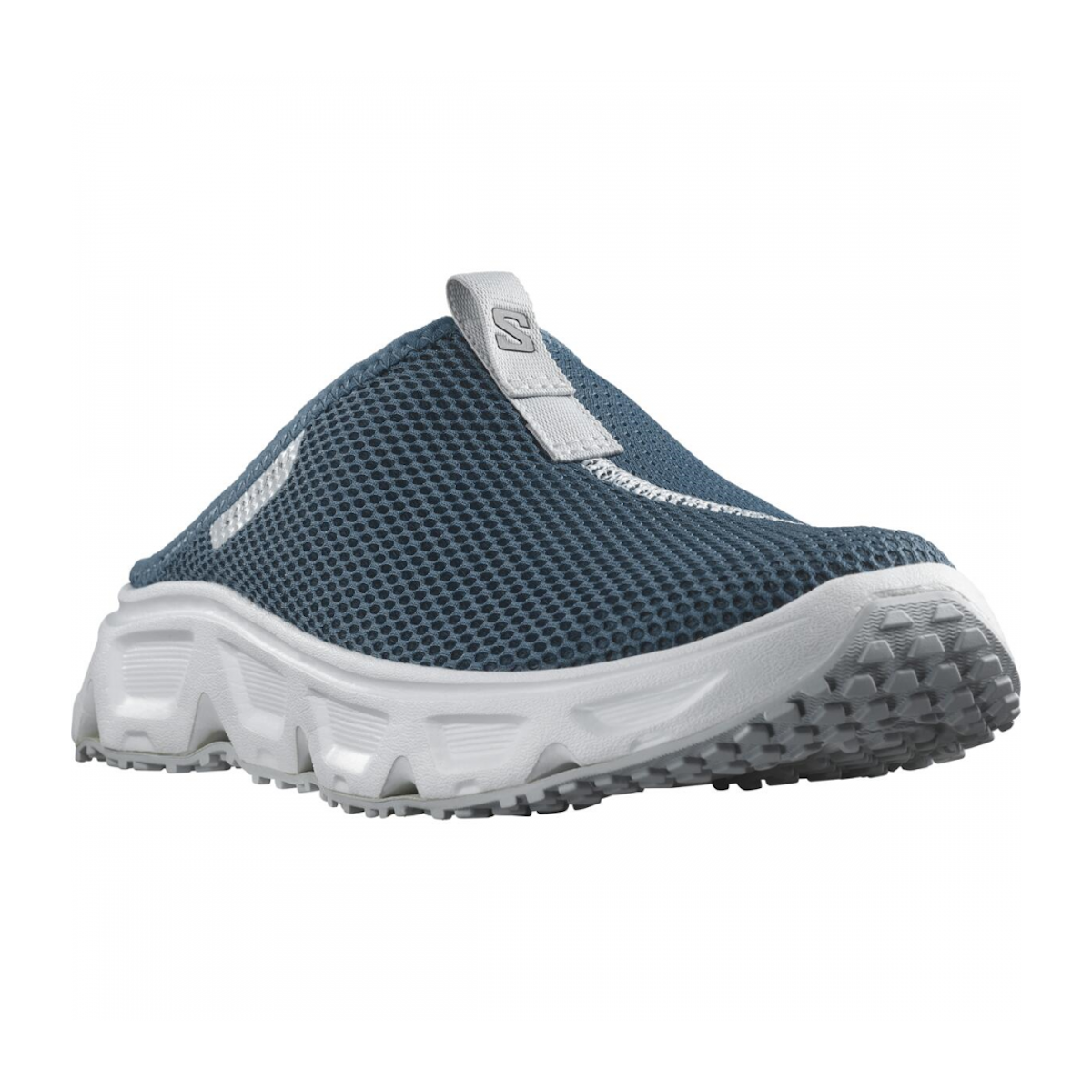 SALOMON MEN'S REELAX SLIDE 6.0 hiking sandals - blue/white