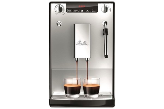 MELITTA SOLO&MILK coffee machine - black/silver