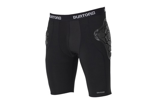 BURTON MEN'S MB TOTAL IMPACT protective shorts - black