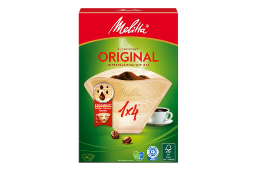 MELITTA ORIGINAL 1X4/40 coffee filters