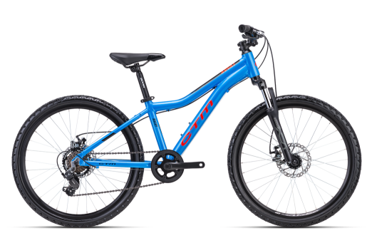 CTM ROCKY 3.0 KIDS 24 bērnu velosipēds - zils 2024