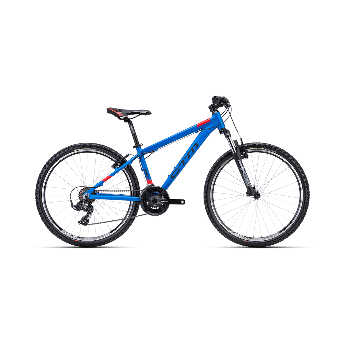 CTM TERRANO 1.0 MTB 26 kids bicycle - blue 2024