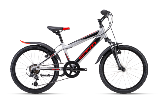 CTM SCOOBY 3.0 KIDS 20 kids bicycle - silver 2024
