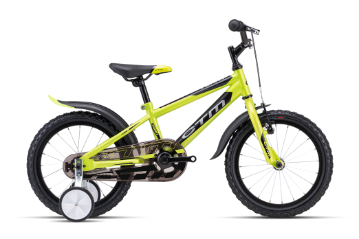 CTM TOMMY KIDS 16 kids bicycle - yellow 2024