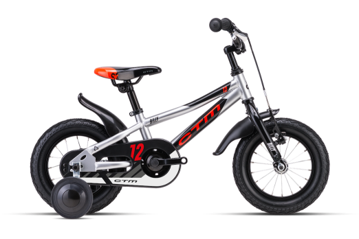 CTM BILLY KIDS 12 bērnu velosipēds - sudraba 2024