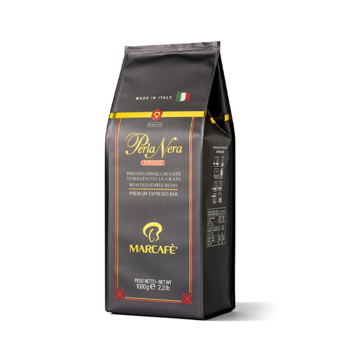 MARCAFÈ PERLA NERA SPECIAL coffee beans - 1kg