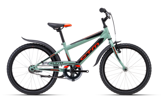 CTM SCOOBY 1.0 20 bērnu velosipēds - zaļš 2024