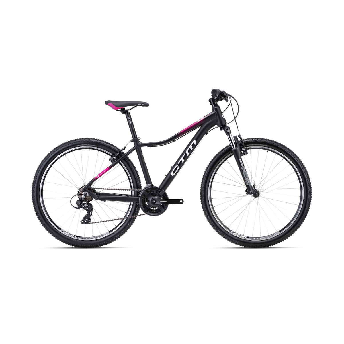 CTM CHARISMA 1.0 27.5 womens bike  - black/pink 2024
