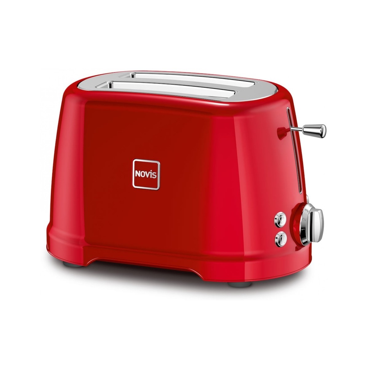 NOVIS T2 toaster - red