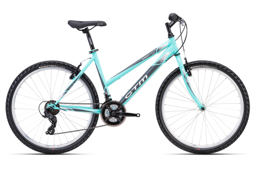 CTM STEFI 1.0 womens bike - turquoise 2024