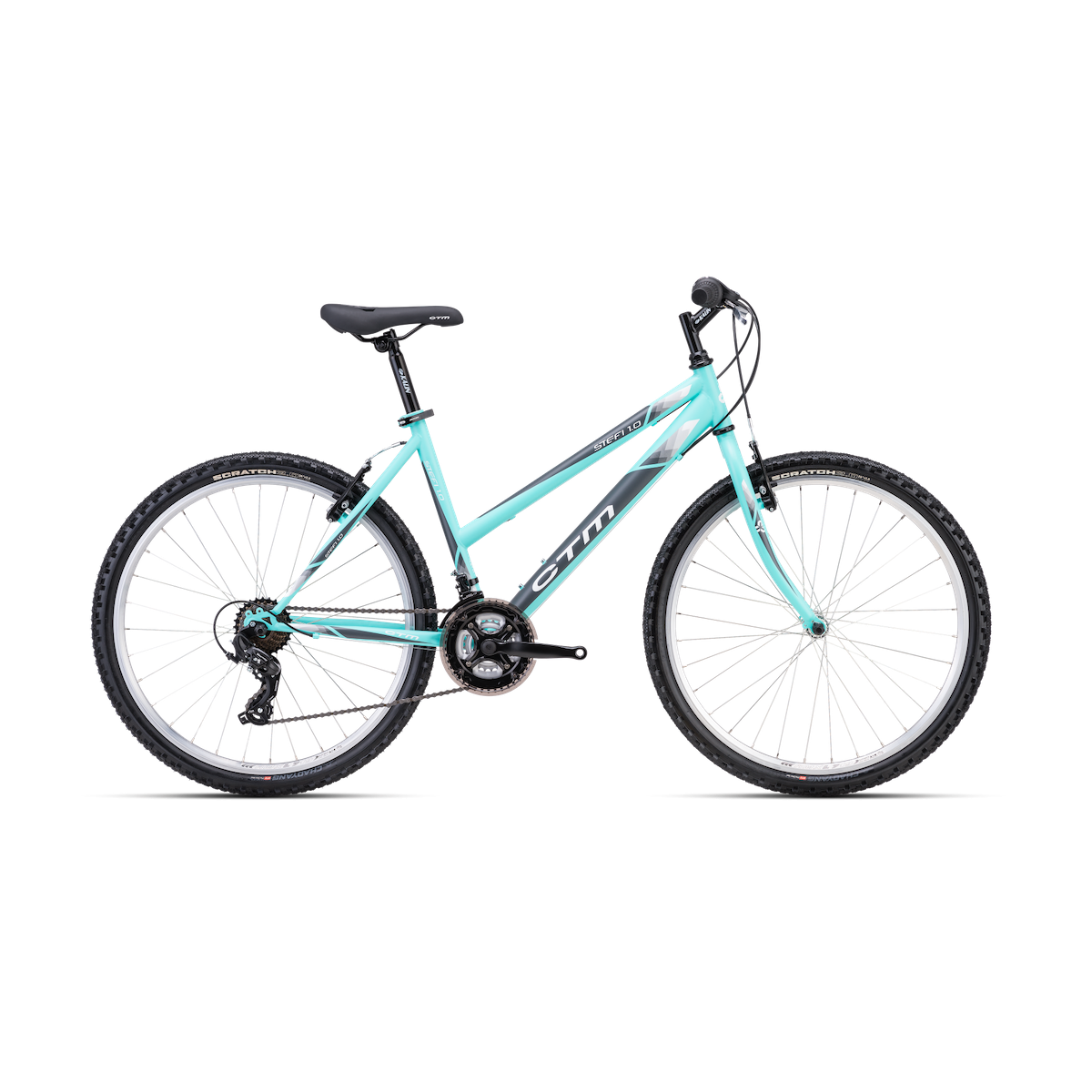 CTM STEFI 1.0 womens bike - turquoise 2023