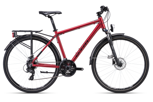 CTM TRANZ 3.0 28 velosipēds - sarkans 2024