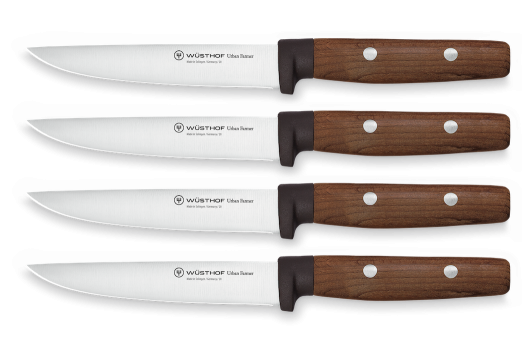 WUSTHOF URBAN FARMER 4-piece steak knife set