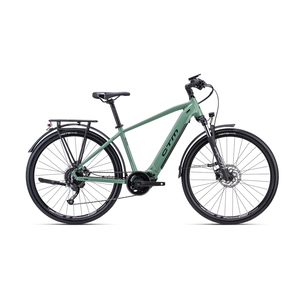 CTM METRIC C 29 elektro velosipēds - zaļš 2024