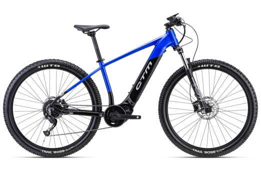 CTM PULZE 29 elektro velosipēds - melns/zils 2024