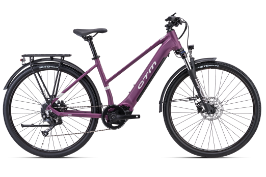 CTM SENZE E-TREKKING 29 electric bicycle - purple 2024