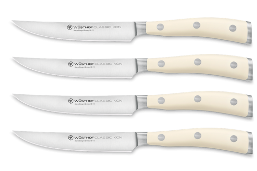 WUSTHOF CLASSIC IKON CREME 4-piece steak knife set