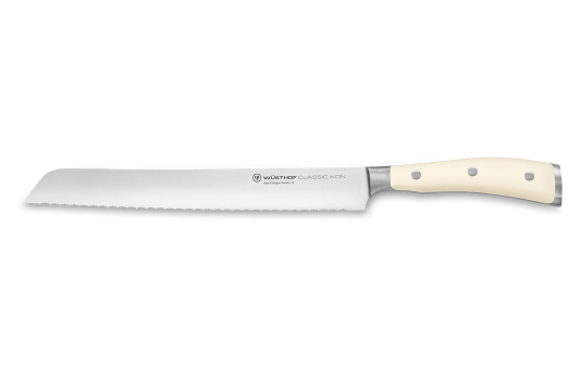 WUSTHOF CLASSIC IKON CREME double-serrated bread knife - 23cm
