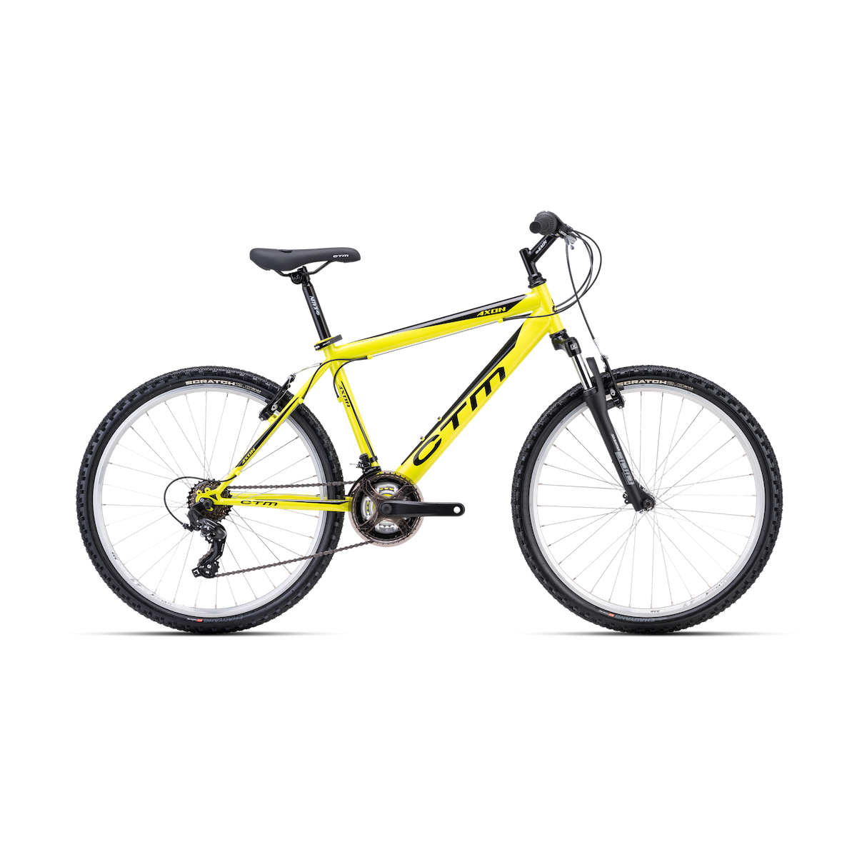 CTM AXON 26 velosipēds - dzeltens 2024