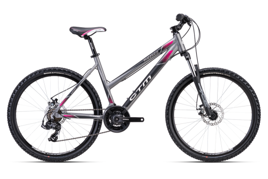 CTM SUZZY 2.0 26 womens bike - grey/pink 2024