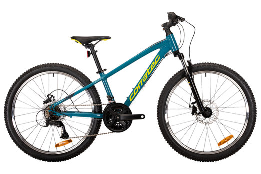 CORRATEC X-VERT 24 kids bicycle - blue 2024