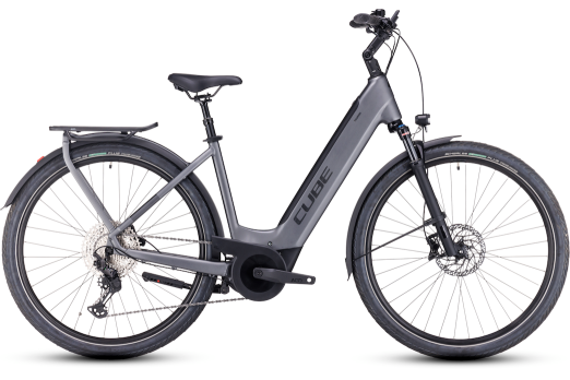 CUBE TOURING HYBRID EXC 625 electric bike - grey 2023