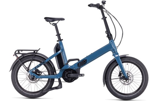 CUBE FOLD HYBRID 500 electric bike - blue 2023