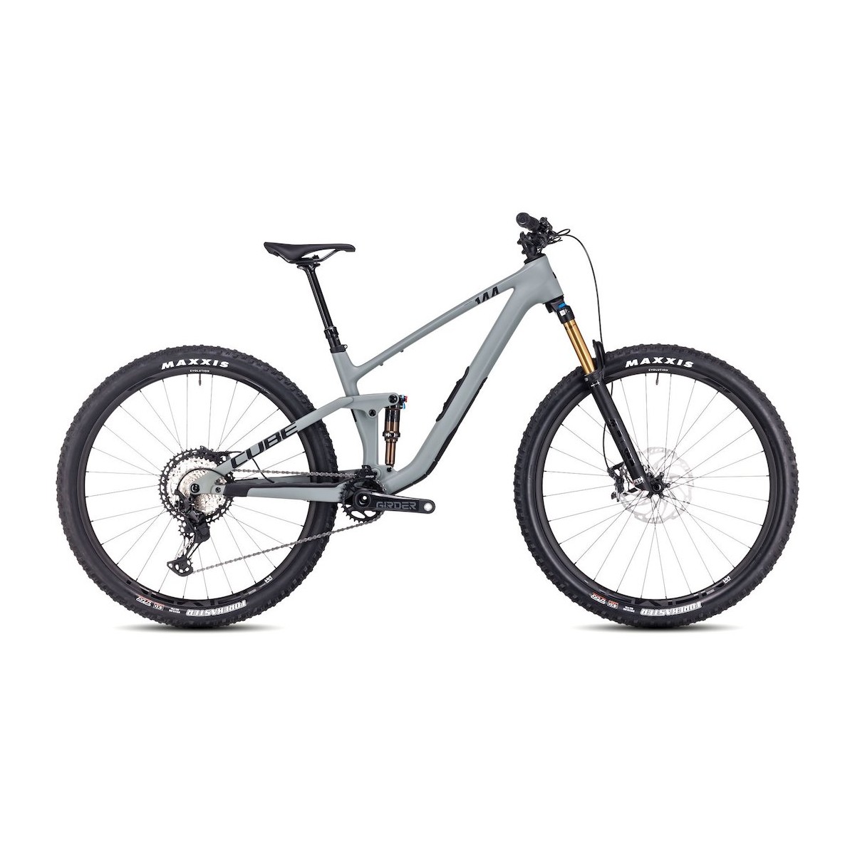 CUBE STEREO ONE44 C:62 RACE full suspension mountainbike - grey 2023