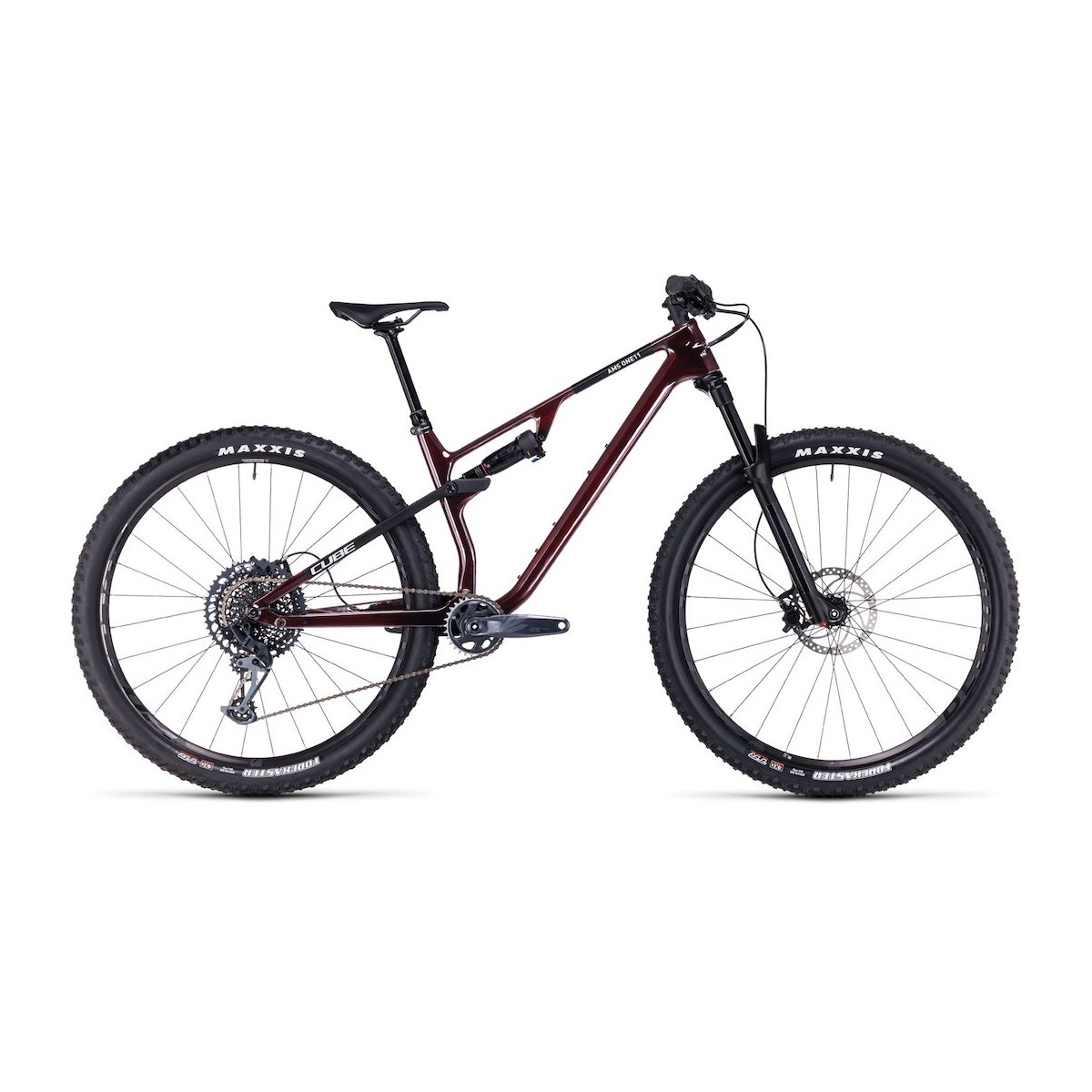 CUBE AMS ONE11 C:68X PRO 29 mountain bike - red 2023