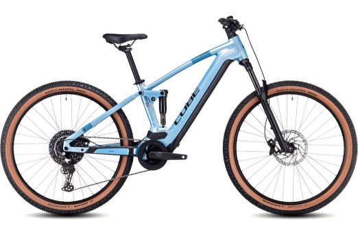 CUBE STEREO HYBRID 120 PRO 750 elektro velosipēds - zils 2023