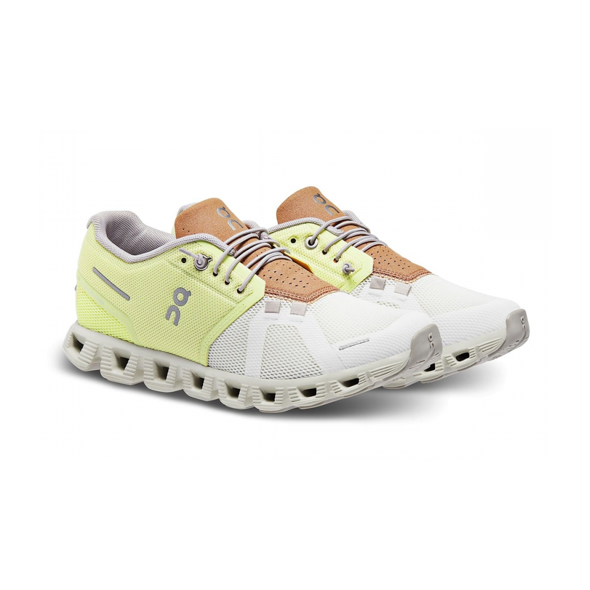 ON CLOUD 5 W running shoes - yellow/white