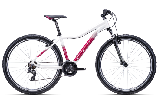 CTM CHARISMA 1.0 29 sieviešu velosipēds - balts/rozā 2024