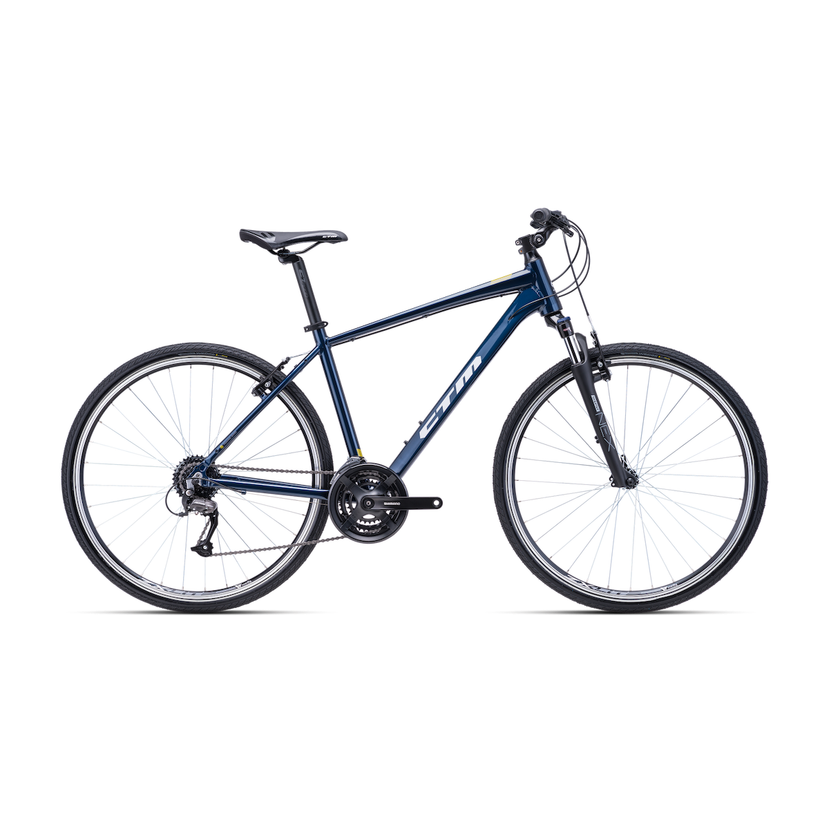 CTM STARK 1.0 28 bicycle - blue 2024