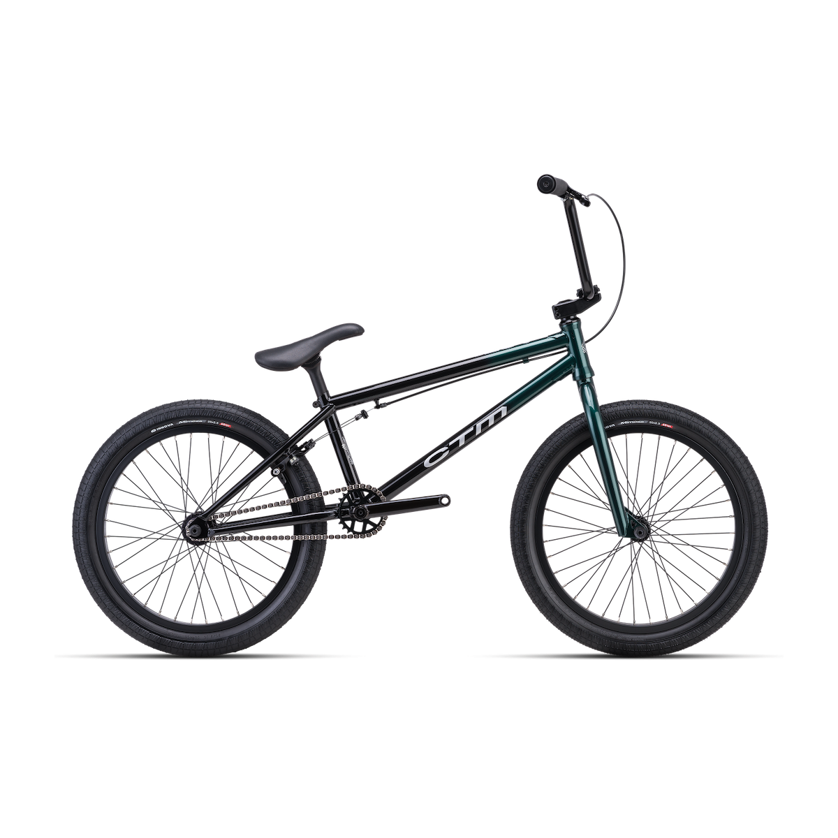 CTM POP CRMO BMX 20 velosipēds - melns/zaļš 2024