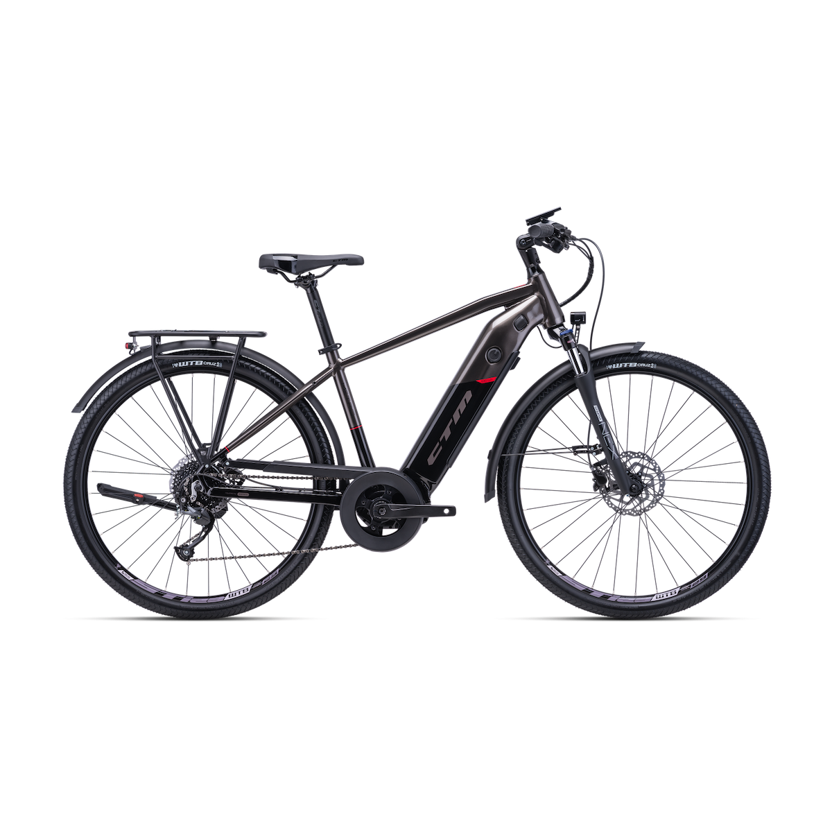 CTM METRIC C 28 electric bicycle - bronze