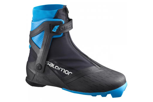 SALOMON S/MAX CARBON SK MV PL skating nordic boots - black/blue