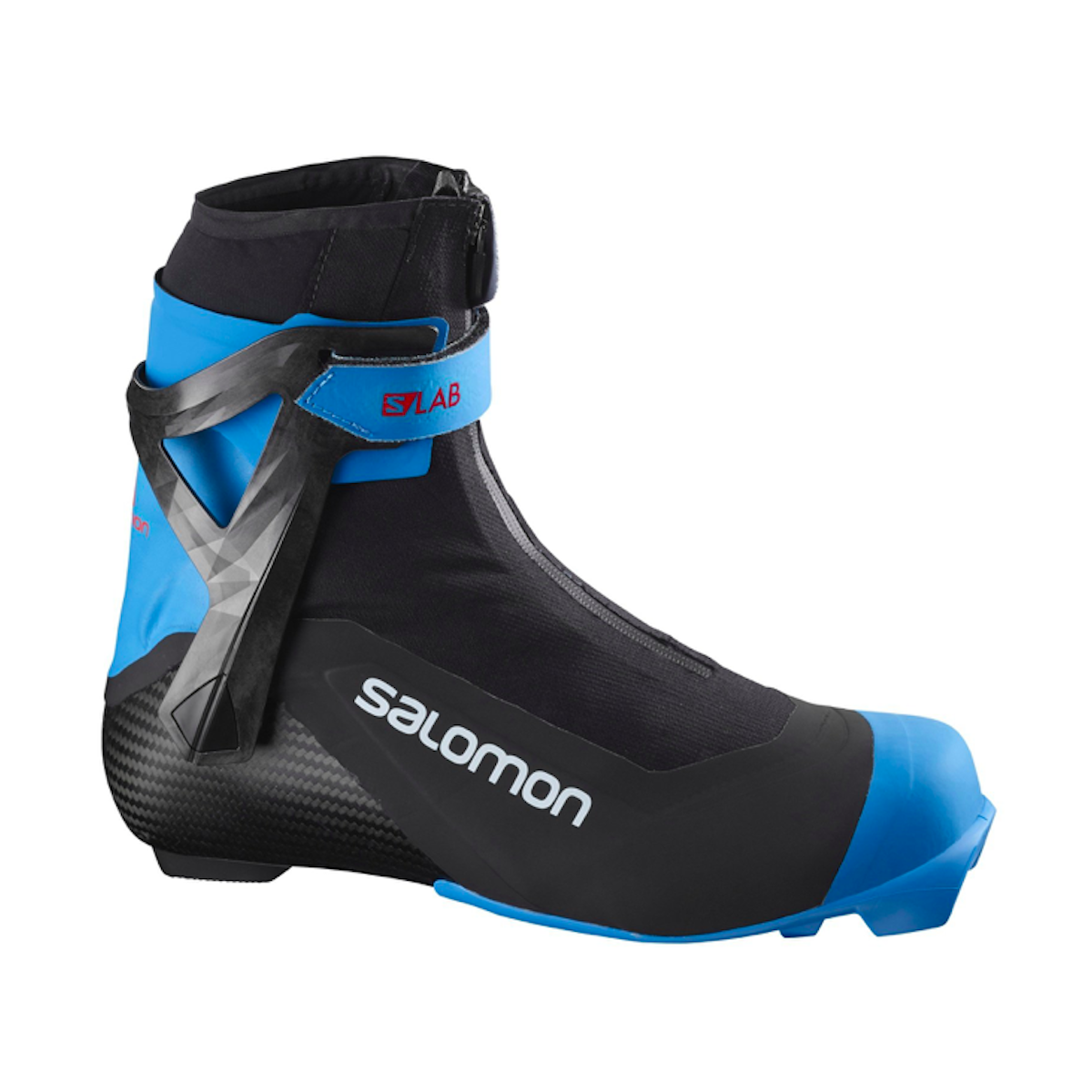 SALOMON S/LAB CARBON SK PL skating nordic boots - black/blue