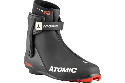 ATOMIC PRO S2 PL skating nordic boots - black/red