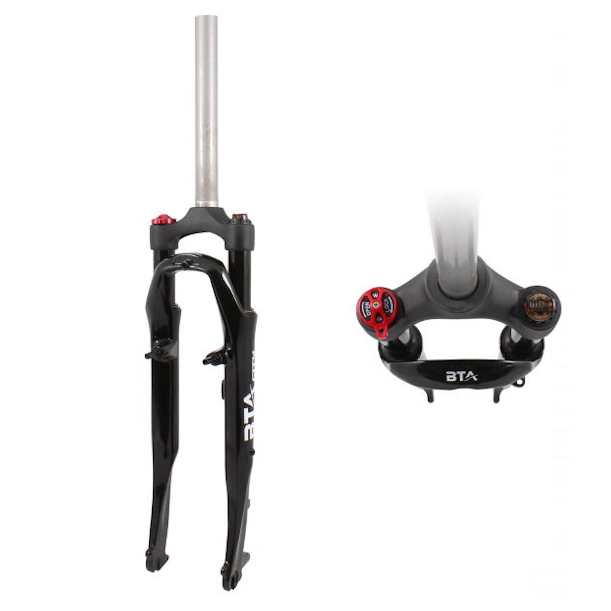 WAG 28 1-1/8 HEADSET suspension fork - black