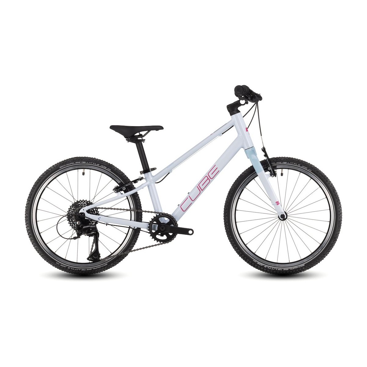 CUBE NUMOVE 200 bērnu velosipēds - balts/rozā 2024