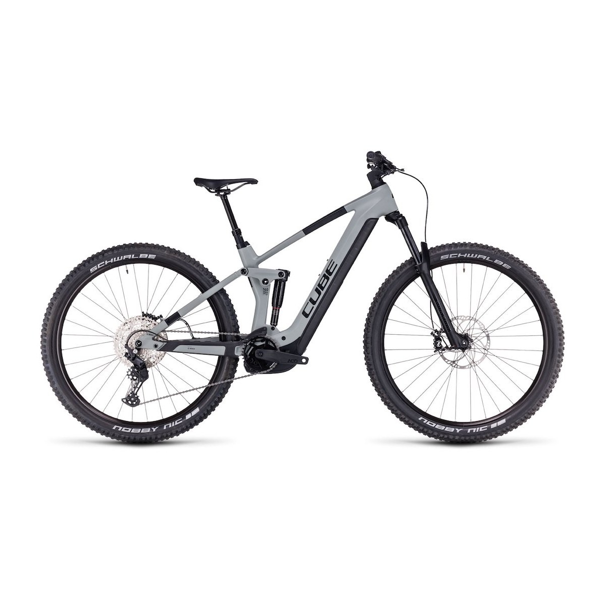 CUBE STEREO HYBRID 140 HPC PRO 750 elektro velosipēds - swampgrey/black 2024