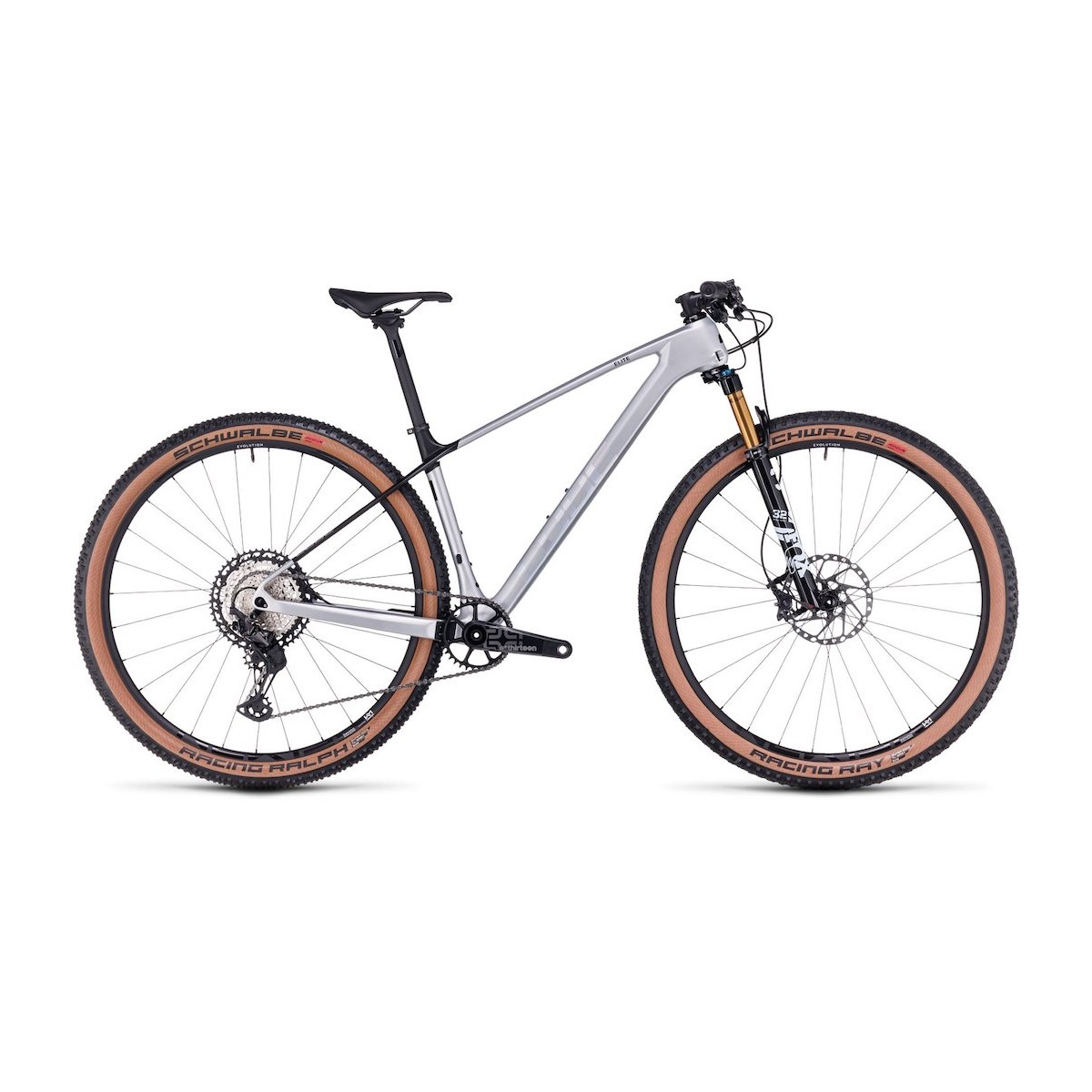 CUBE ELITE C:62 PRO velosipēds - silver/carbon 2024