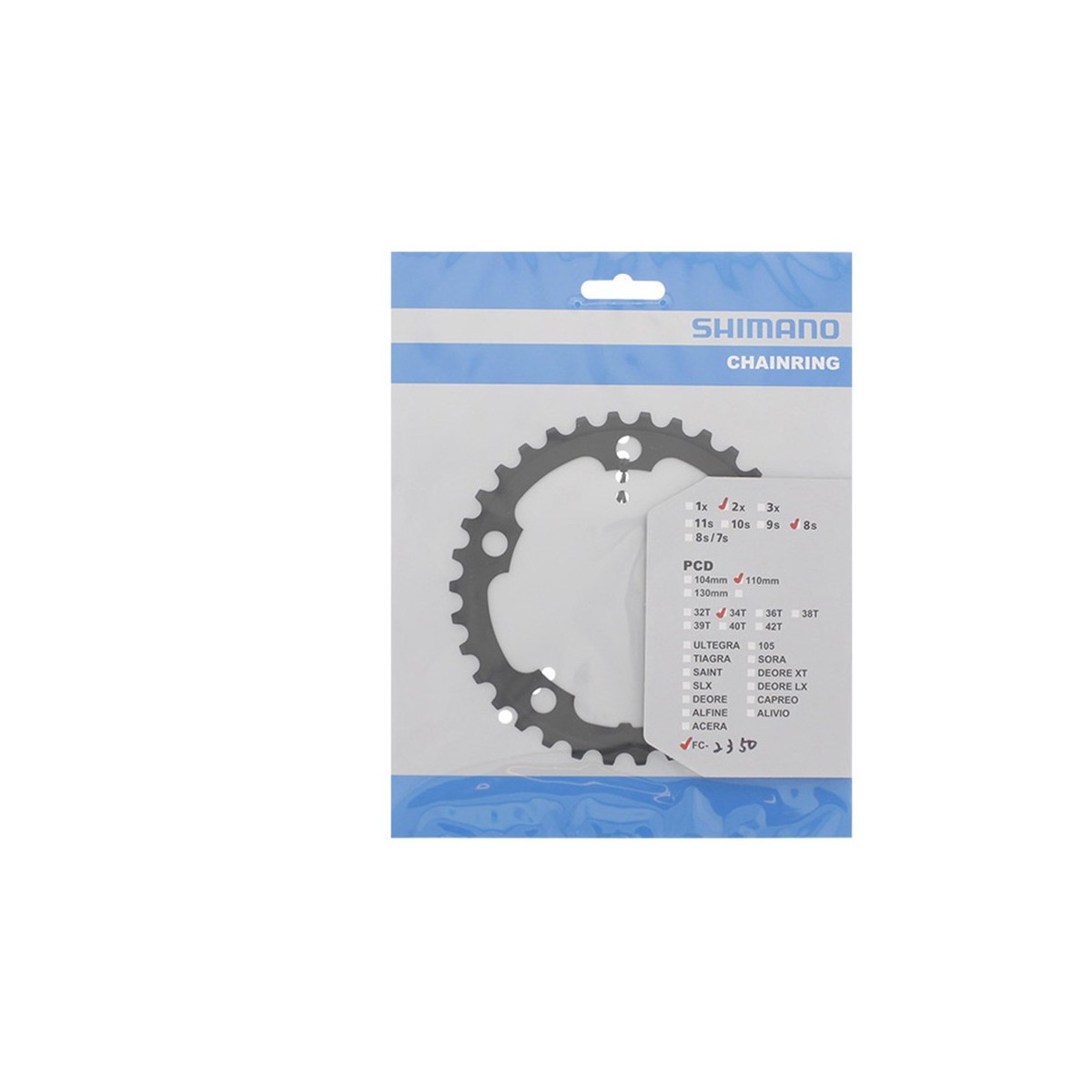 Shimano Claris FC-2350 34T front chainring