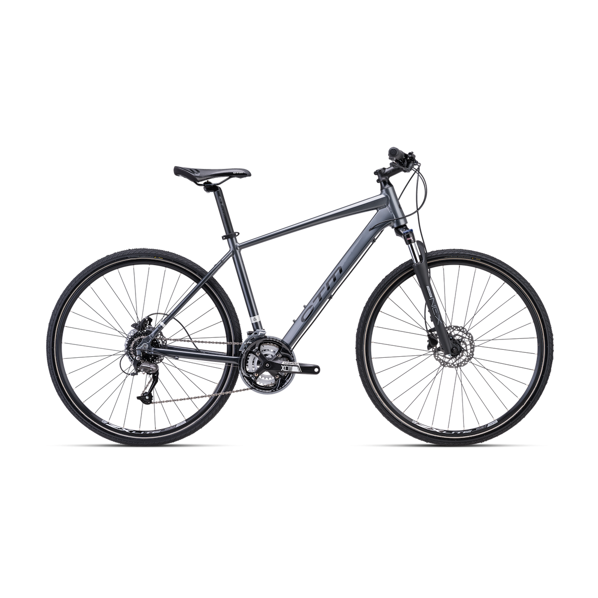CTM STARK 2.0 28 bicycle - grey 2024