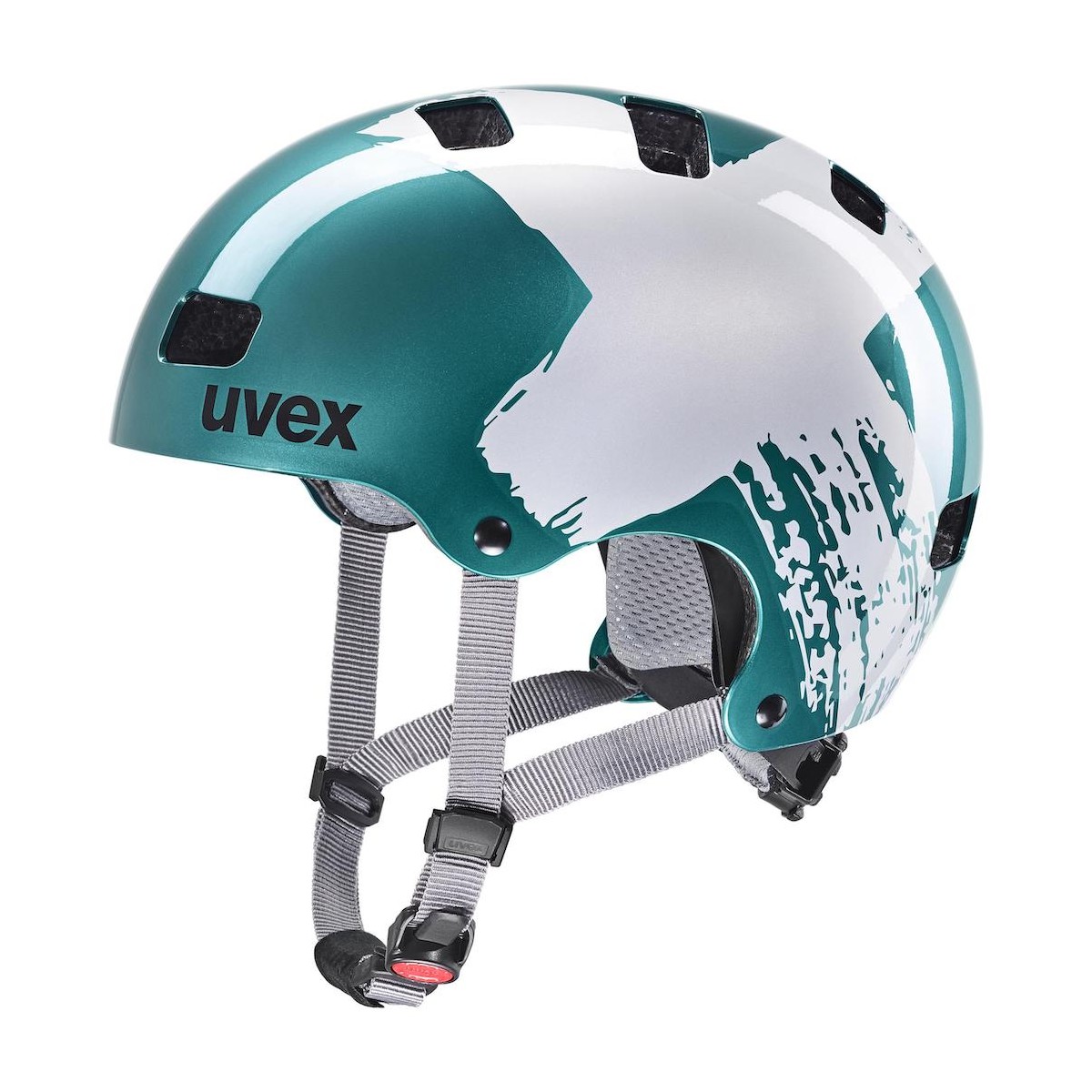 UVEX KID 3 helmet - teal/silver