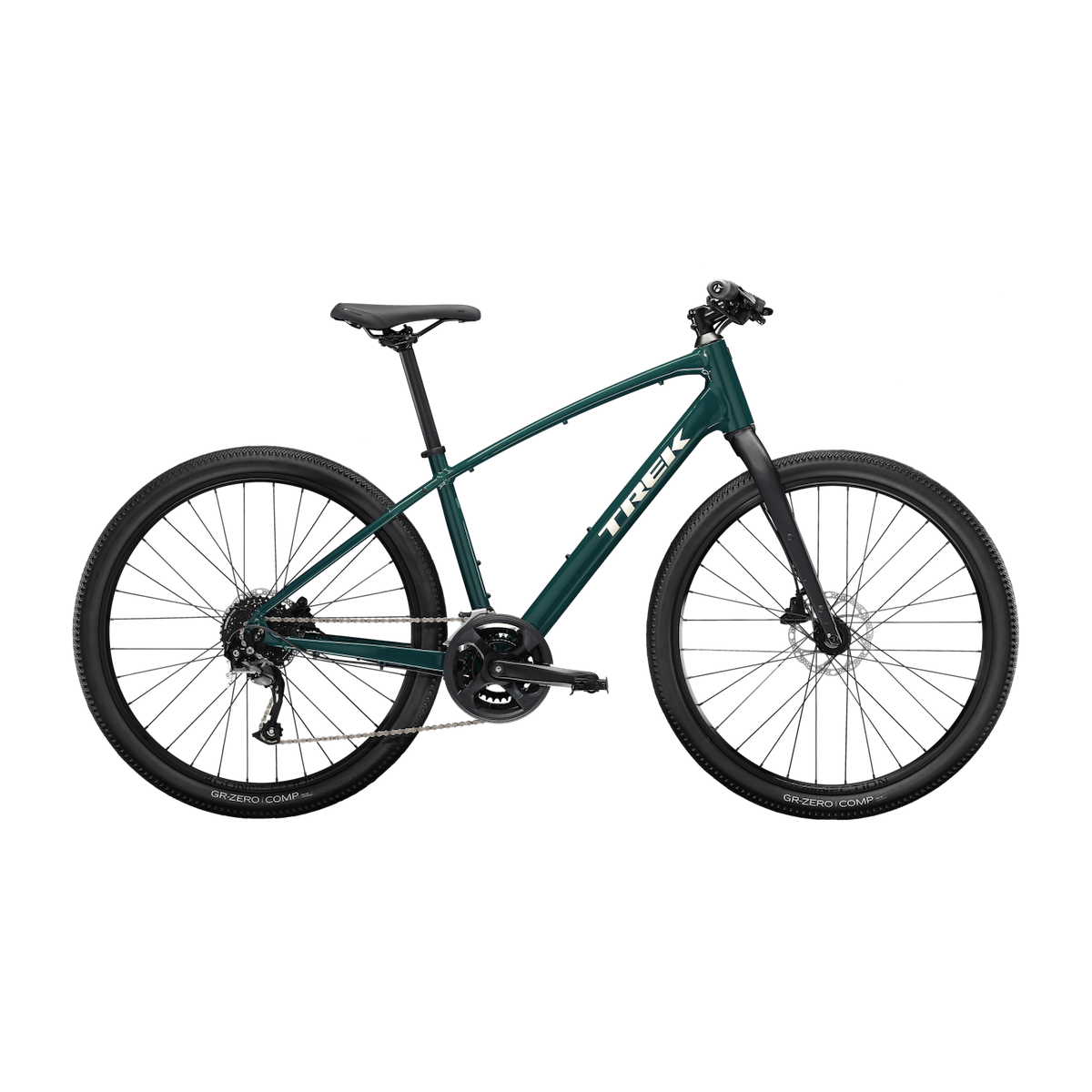 TREK DUAL SPORT 2 velosipēds - zaļš 2023